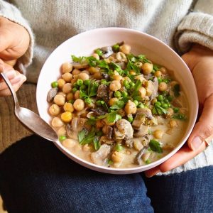 Chickpea and coconut stew