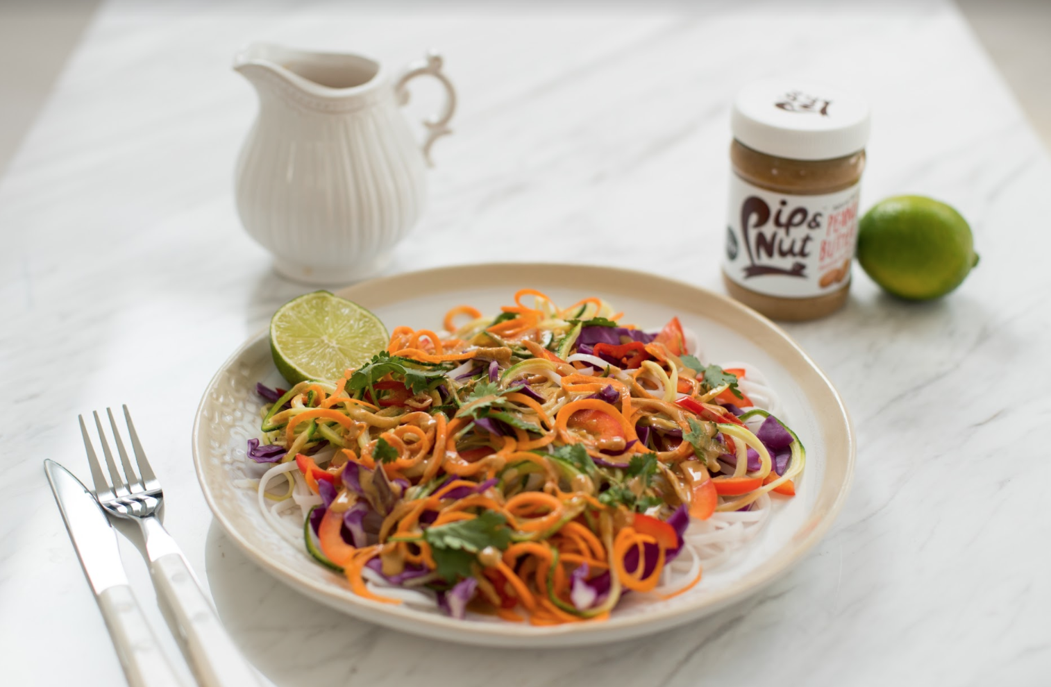 rainbow raw pad thai