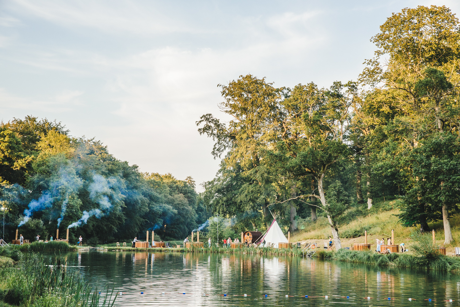 Wilderness Festival Hot tubs