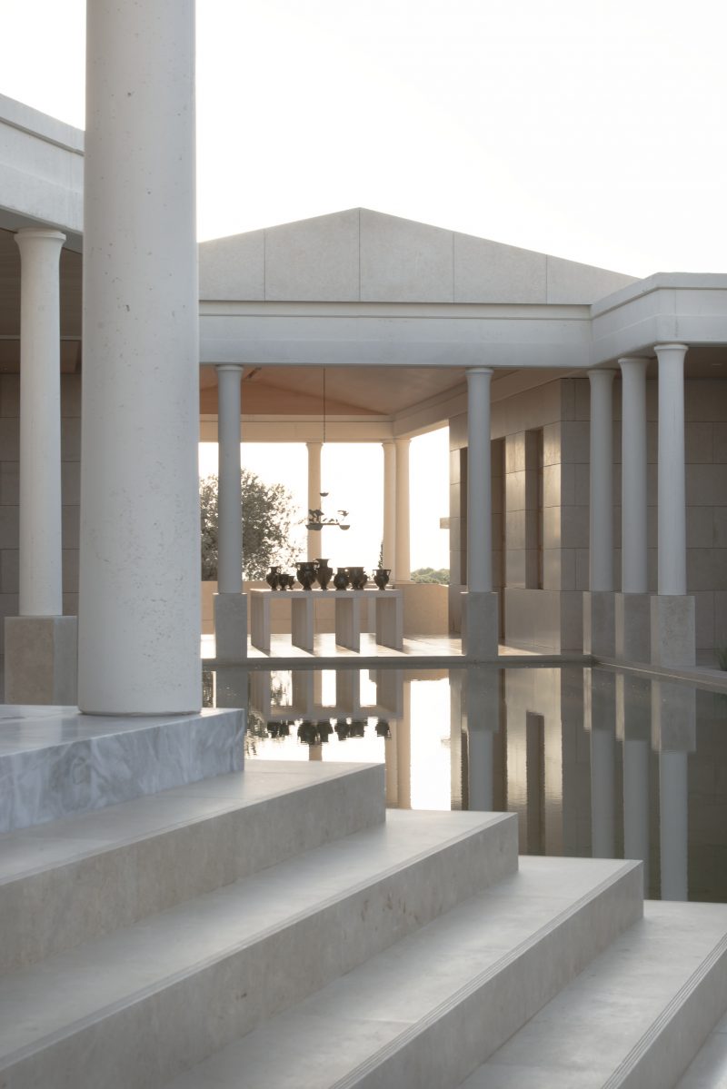 Amanzoe Entrance