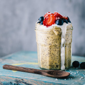 Cherry Chia Pudding