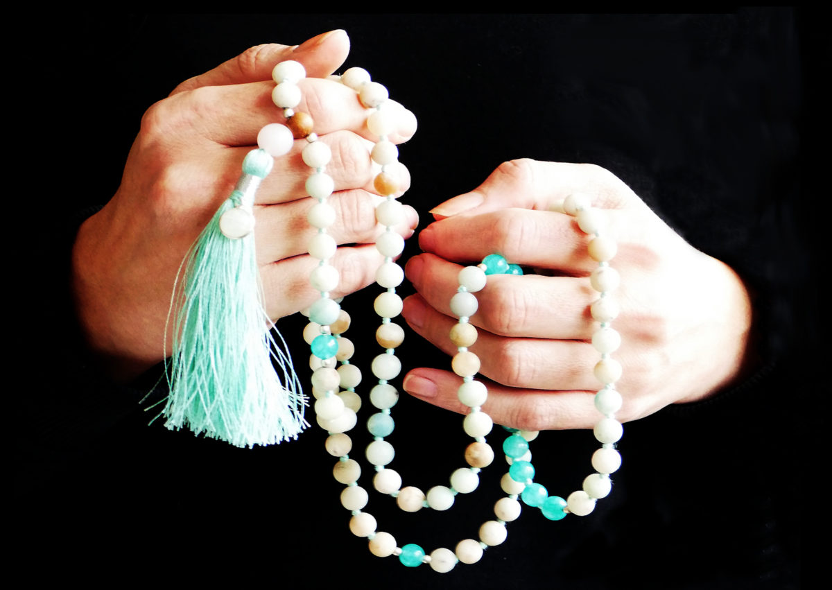 Meditation beads Mala