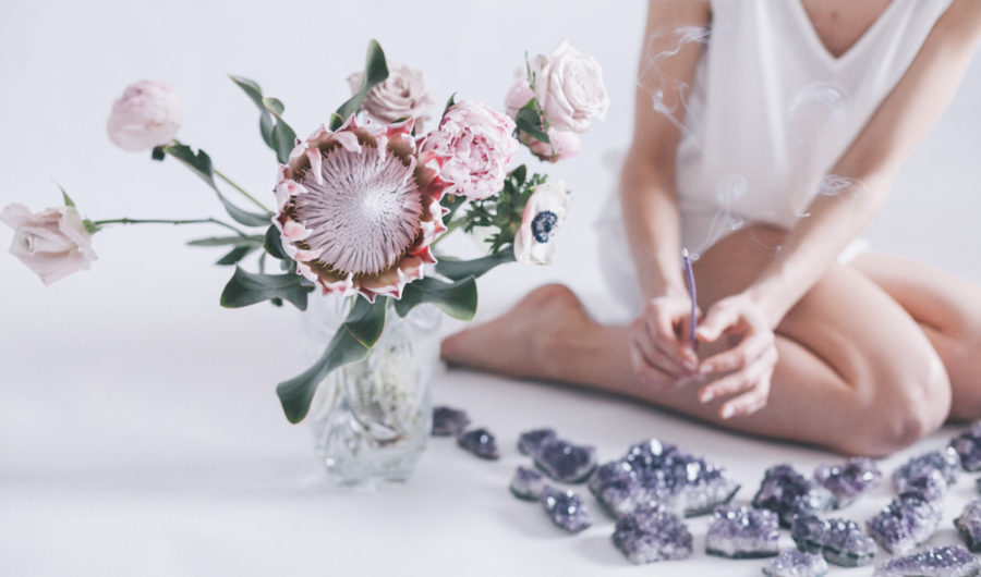 The Best Crystal + Plant Pairings For Boosting Happiness