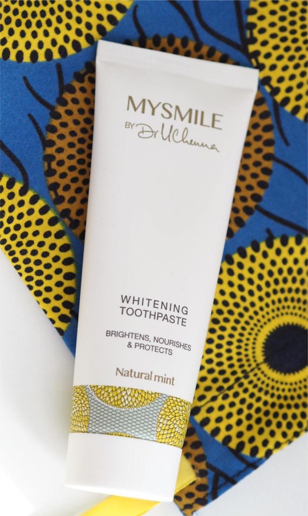 mysmile by dr uchenna whitening toothpaste