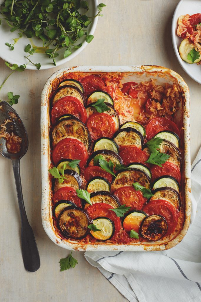 Baked Ratatouille Rice