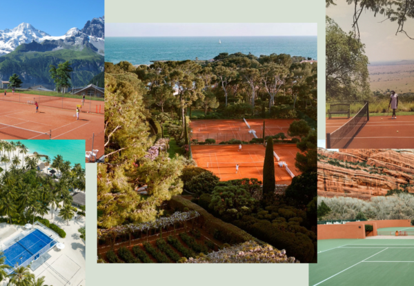 Get In The Wimbledon Spirit With The World's Most Spectacular Tennis Courts