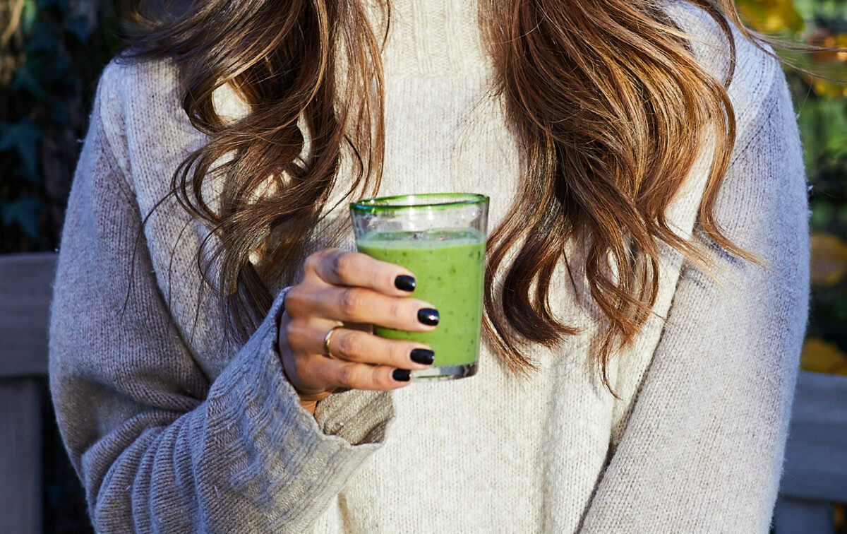 Morning Green Cleanse Smoothie...