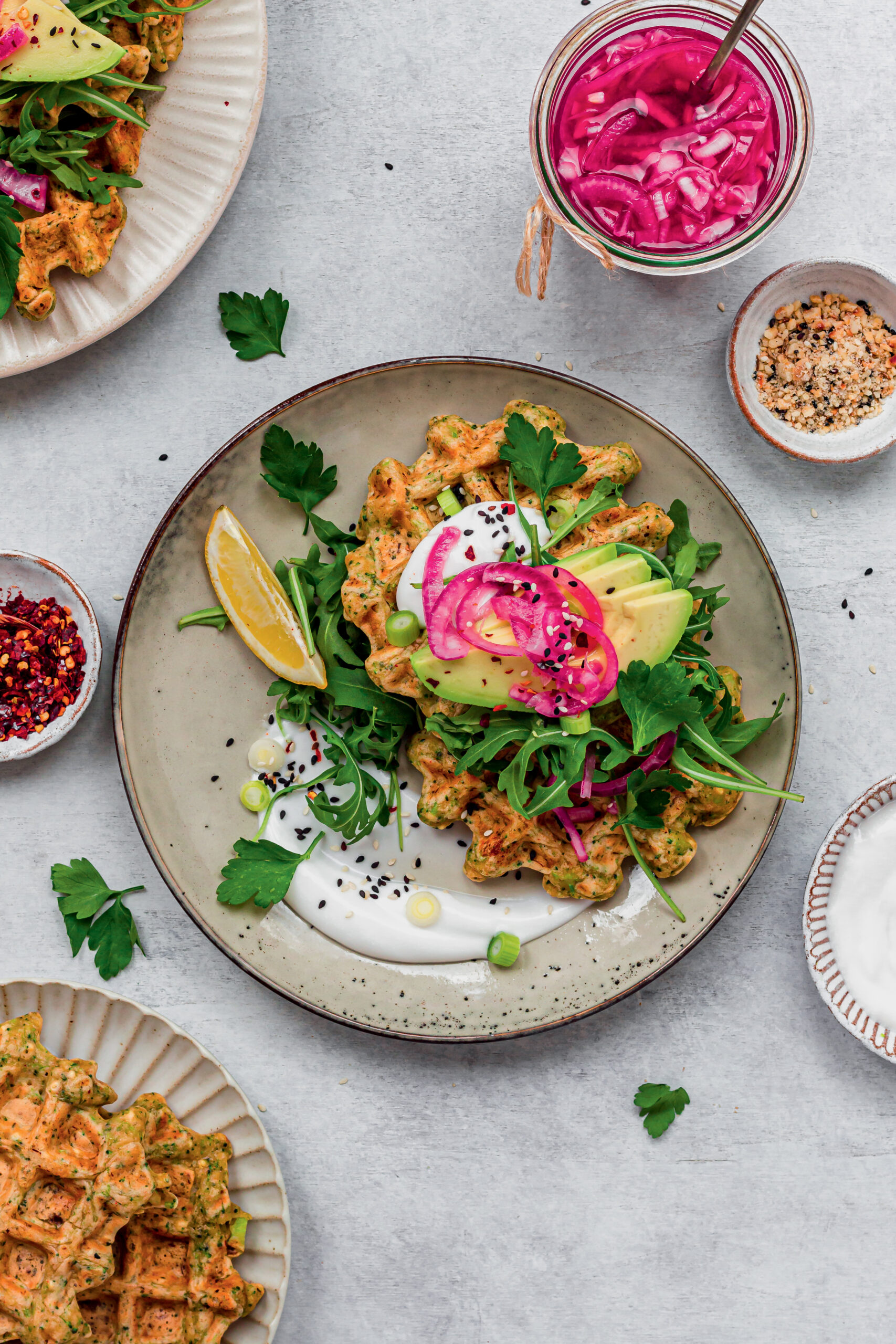 "Cheesy" Broccoli Waffles Recipes Hip And Healthy