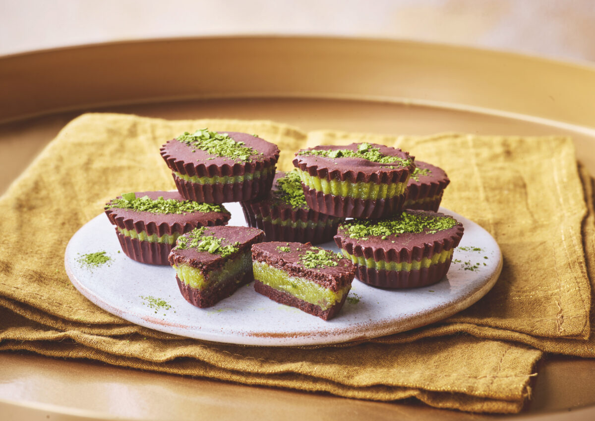 Matcha Chocolate Peanut Butter Cups